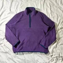 old uniqro ハーフジップ フリースジャケット