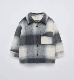 5-6y 116 新品未使用 ZARA KIDS ザラ キッズ ボア チェック