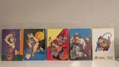 ポストカード 5種セット エビスと荒木飛呂彦描き下ろし美人画 第2弾 新品