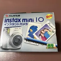 FUJIFILM instax mini 10 インスタントカメラ 本体　チェキ