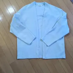 GLOBAL WORK カーディガン Lサイズ ライトブルー　メンズ