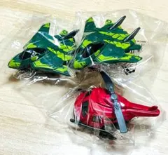 新品▼ 3つセット プルバックスーパー戦闘機 ミニカー プルバック ヘリコプター