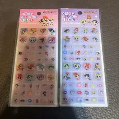 パワーパフガールズ ドロップブロックシール タイルシール