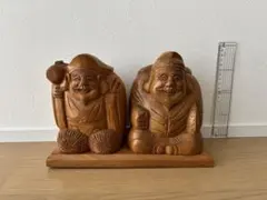 木彫り 大黒様七福神大黒様大黒天 置物 縁起物 年代物 在名 2026年最新】大黒様木彫りの人気アイテム - メルカリ