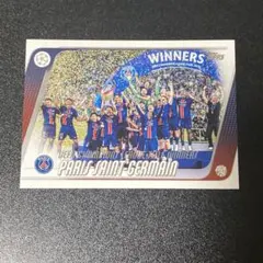 Topps UEFA パリ・サンジェルマン 優勝記念カード ③