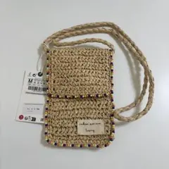 ザラキッズ　ビーズポシェット
