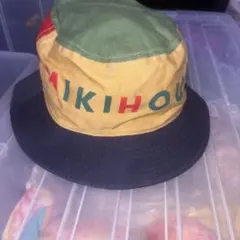 MIKI HOUSE バケットハット マルチカラー　ヴィンテージ