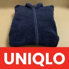 UNIQLO Navy blue fleece jacket