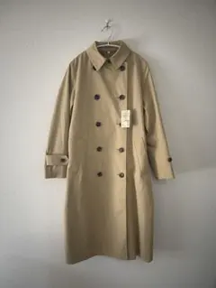 【新品】無印良品・ベージュ 撥水トレンチコート・ Mサイズ