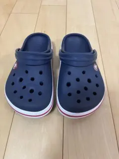 クロックス キッズ J2 20cm ネイビー サンダル