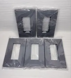 JINBO 1連用プレート ソリッドグレー（SG）5枚セット 【当日発送】