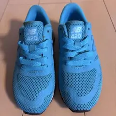 ニューバランス　18.0 スカイブルー