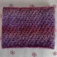 ネックウォーマー ハンドメイド チェック
