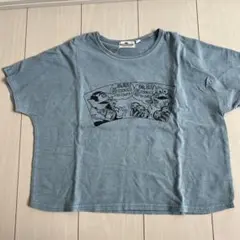 セサミストリート Tシャツ ライトブルー　120