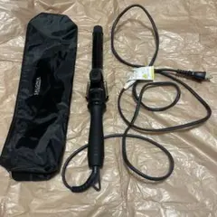 サロニア SL-008AB25 カールアイロン25mm ブラック ケース付き