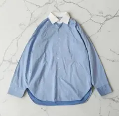 BARNEYS NEW YORK クレリックシャツ 日本製のサムネイル