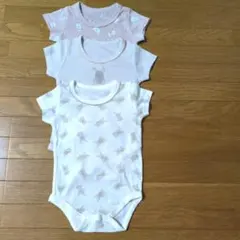 新品　半袖ロンパース肌着 3枚セット 　サイズ90cm