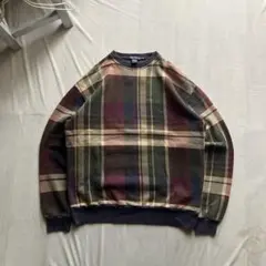 old nautica /チェック柄 スウェット size:M ノーティカのサムネイル