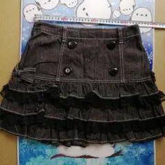 メゾピアノ　デニムスカート　Ｌ