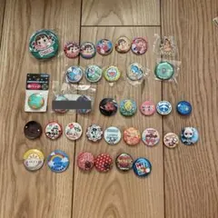 レトロ！自宅保管品 中古美品 ドラえもん ココス 缶バッジ 36個セット 