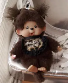 【 monchhichi × jouetie 】 レオパードキーチェーン