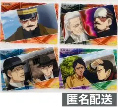 ゴールデンカムイ クリアカードコレクションガム 鶴見 菊田 鯉登 月島 宇佐美