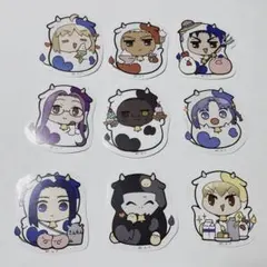Fate 干支イラスト2021 丑年　ステッカーセットB