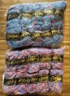 毛糸10玉入×2色セット　ミックスカラー