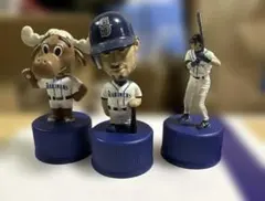 イチロー ボトルキャップ 2個＋オマケ１個セットのサムネイル