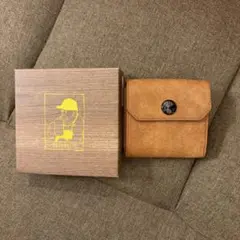 BEERBELLY 二つ折り財布 ブラウン