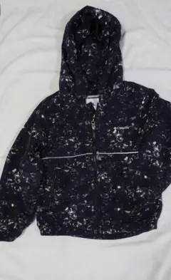 Columbia 黒ベースナイロンジャケット サイズ5 （約110センチ）