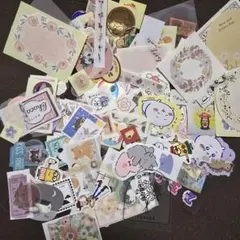 シール　200枚　おすそ分け　フレークシール　ポイントシール　キャラクター