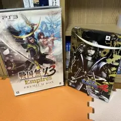 戦国無双3 プレミアム　戦国BASARA4 百花繚乱魂手箱　PS3 限定版