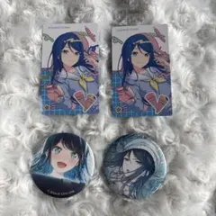 プロセカ　エピカ　グリッター缶バッジ　45A 46A 星乃一歌