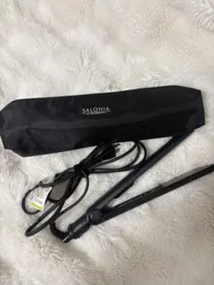 SALONIA ストレートヘアアイロン ブラック