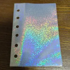 A7 L判 6穴バインダー リフィル ホログラム シール台紙 10枚