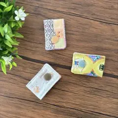 ◾️105.ハンドメイド コードクリップ イヤホンクリップ 3個セット