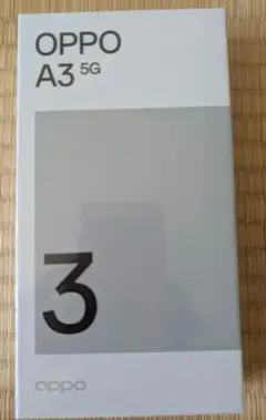 【新品未開封】OPPO A3 5G 128GB　ブラック