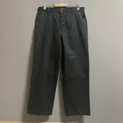Dockers スラックスパンツ チノパン ブラック ワイドシルエット