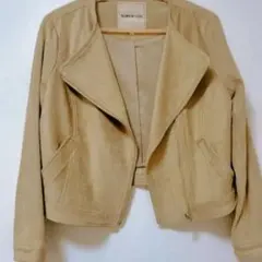 ♥アプワイザーリッシェ♥♡♡フェイクスエードライダース❣ジャケット♡♡