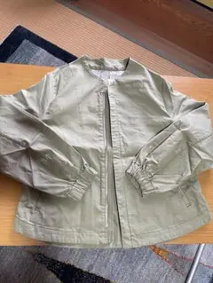 ノーカラー春用ジャケット