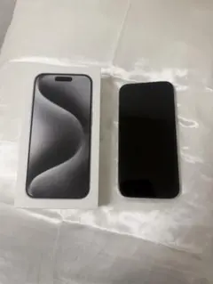 値下げ可 iPhone15pro 128GB ホワイトチタニウム SIMフリー