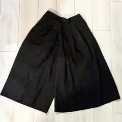 ガウチョパンツ 黒