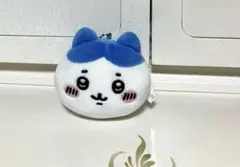 青と白のちいかわ ハチワレ ぬいぐるみストラップ