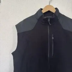 ティンバーランド フリース　ベスト　ブラック　アメリカ古着　L 3879