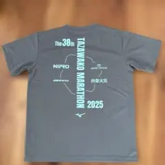 新品　開封のみ　田沢湖マラソン 2025 XL グレー Tシャツ