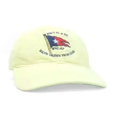 90s Polo ラルフローレン ヨットクラブ 黄 フラッグ キャップ