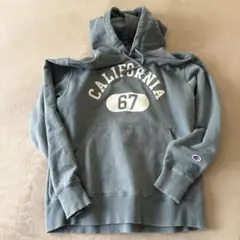 Champion ライトグリーン　パーカー