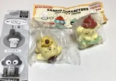 ポムポムプリンのガチャマスコットセット