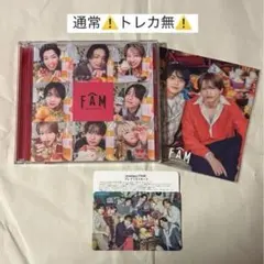 【新品未使用/アナザージャケット有/トレカ無】timelesz FAM 通常版